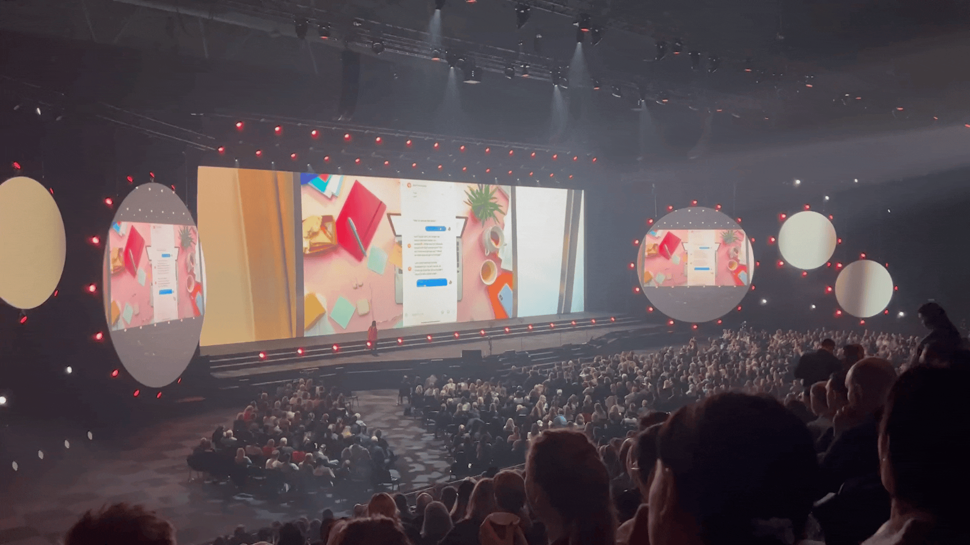Strawberry presenting their chatbot innovation