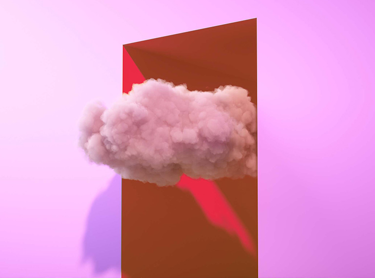 Application Modernisation with Google Cloud image: Cloud image on a pink background
