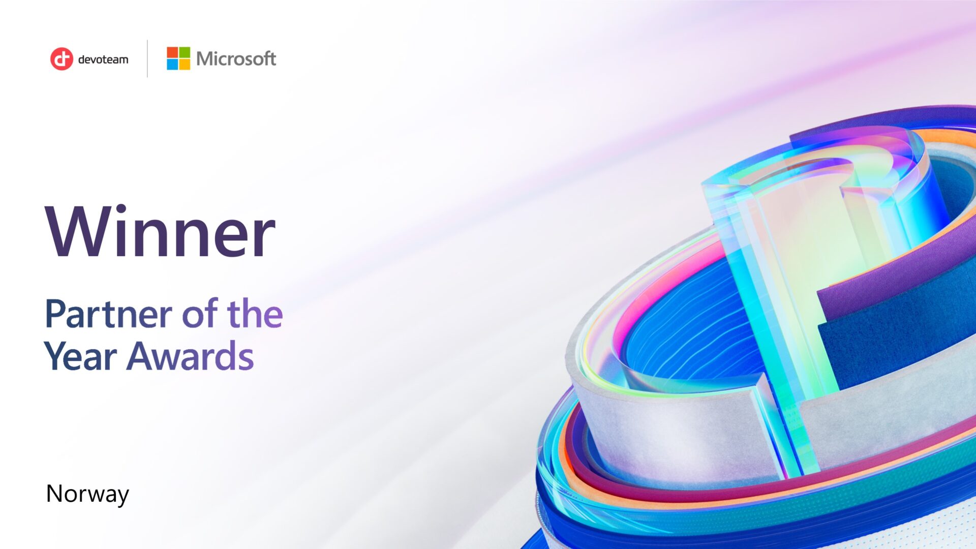 Devoteam vinner årets partner av Microsoft