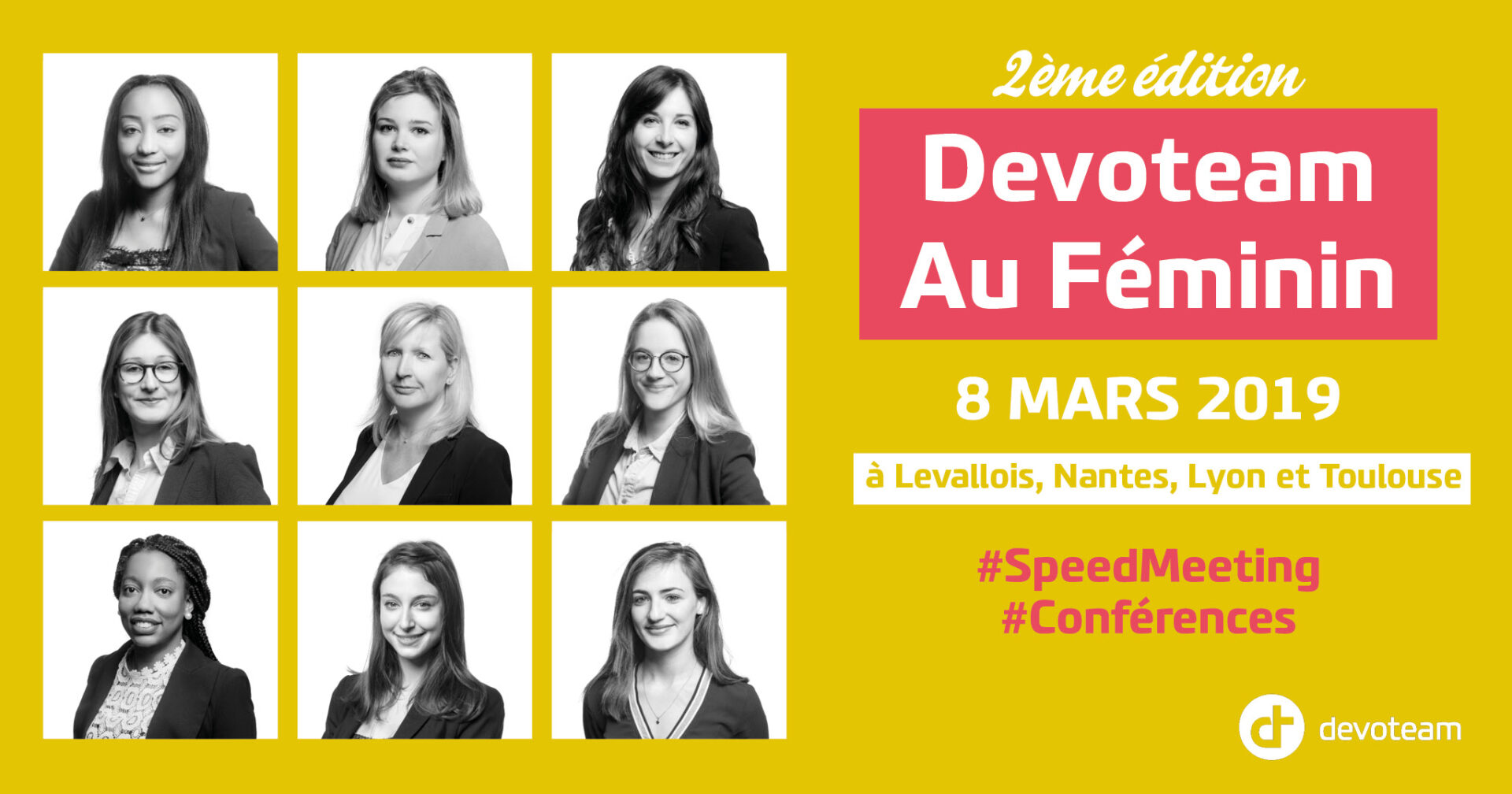 2ème édition de Devoteam au féminin le vendredi 8 mars