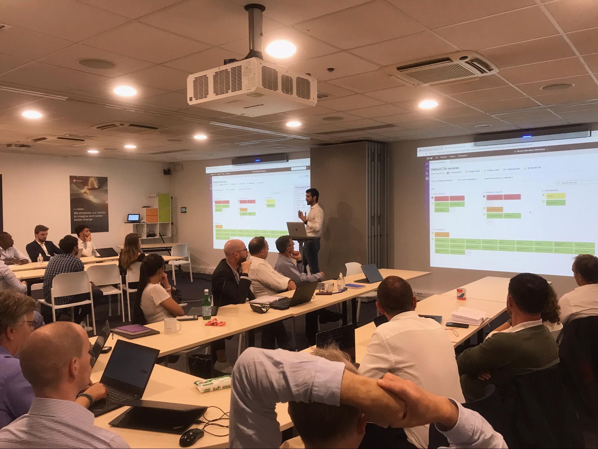 Journée d’apprentissage pour les équipes Devoteam et ServiceNow