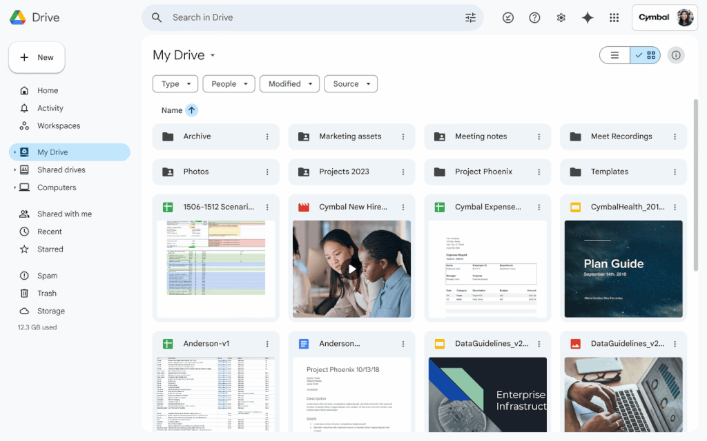AI Image Editing in Google Slides and Vids demo