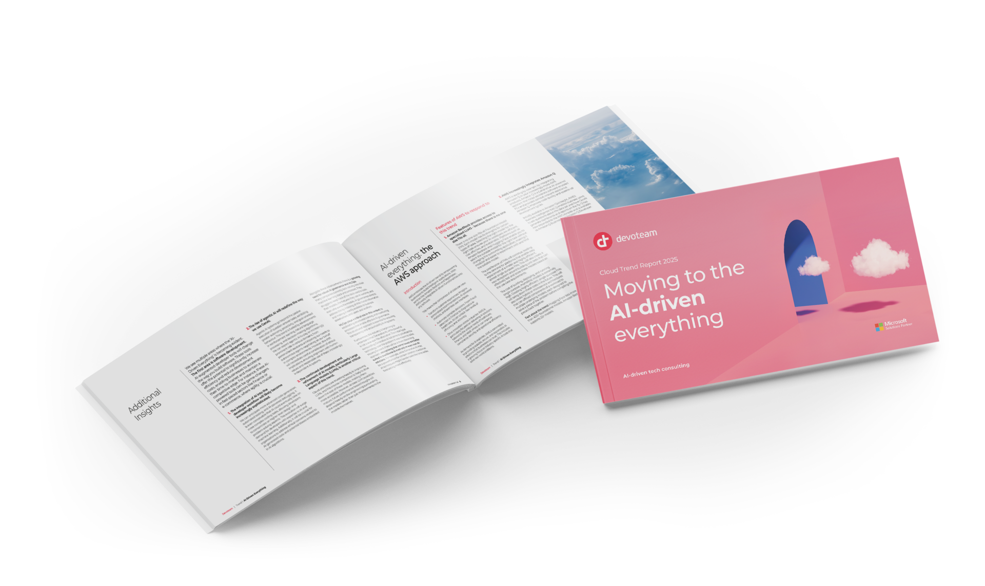 Microsoft Cloud Trend Report 2025 Mockup