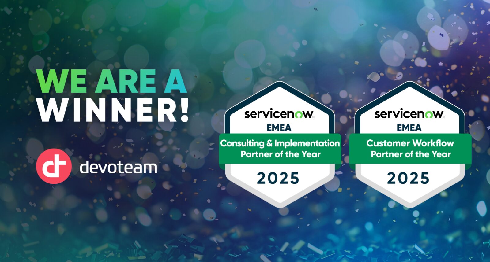 Devoteam ist ServiceNow Partner des Jahres 2025