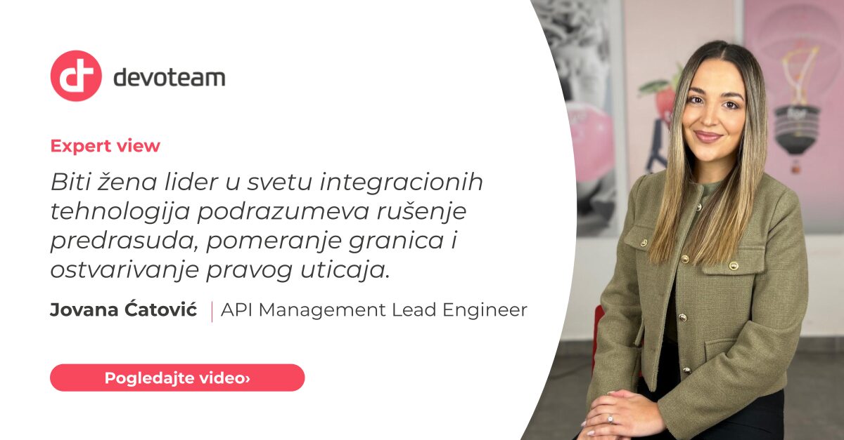 Žene u tech liderstvu: Jovana o integracijama, liderstvu i balansu