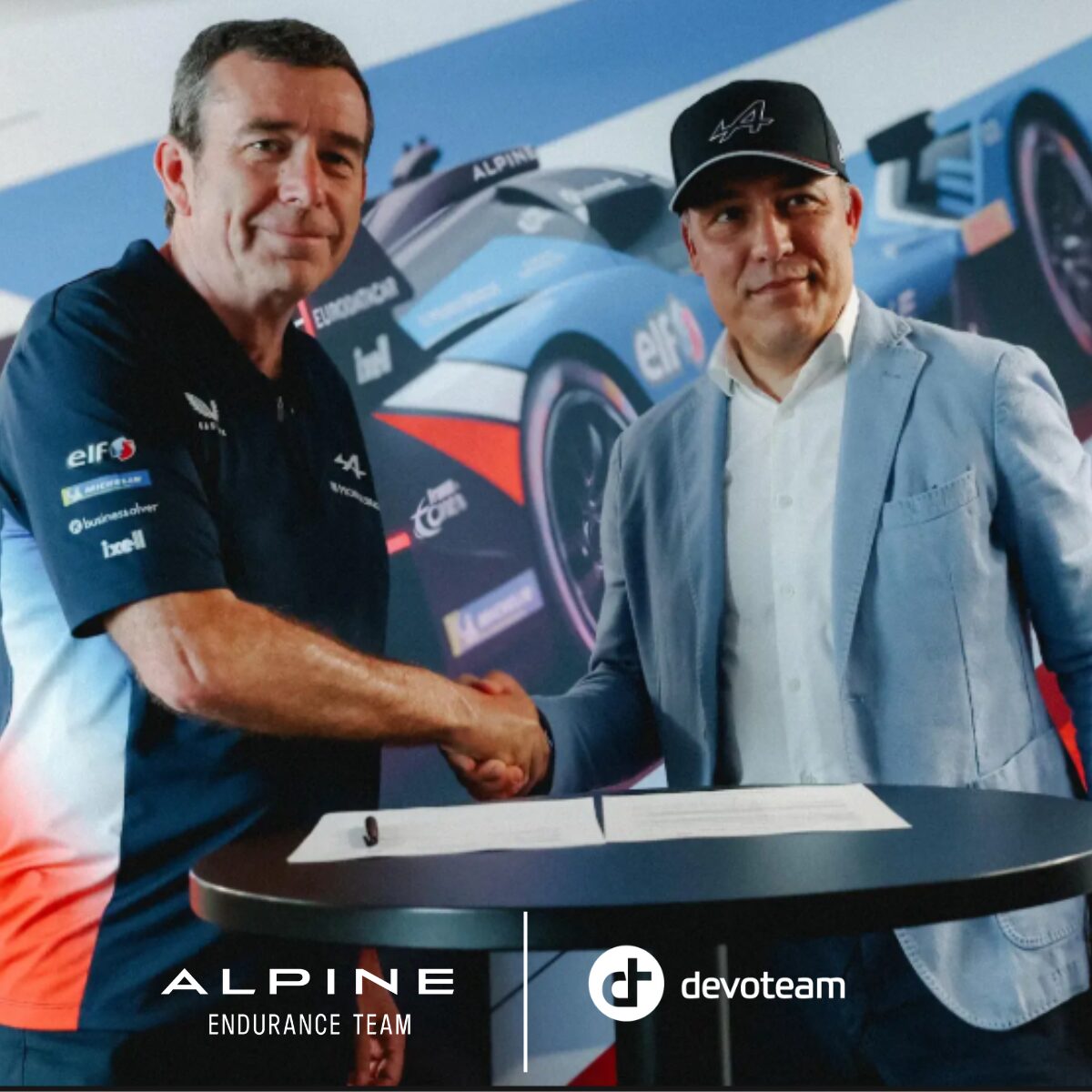 Devoteam devient Official AI Consulting Partner d&rsquo;Alpine Endurance Team