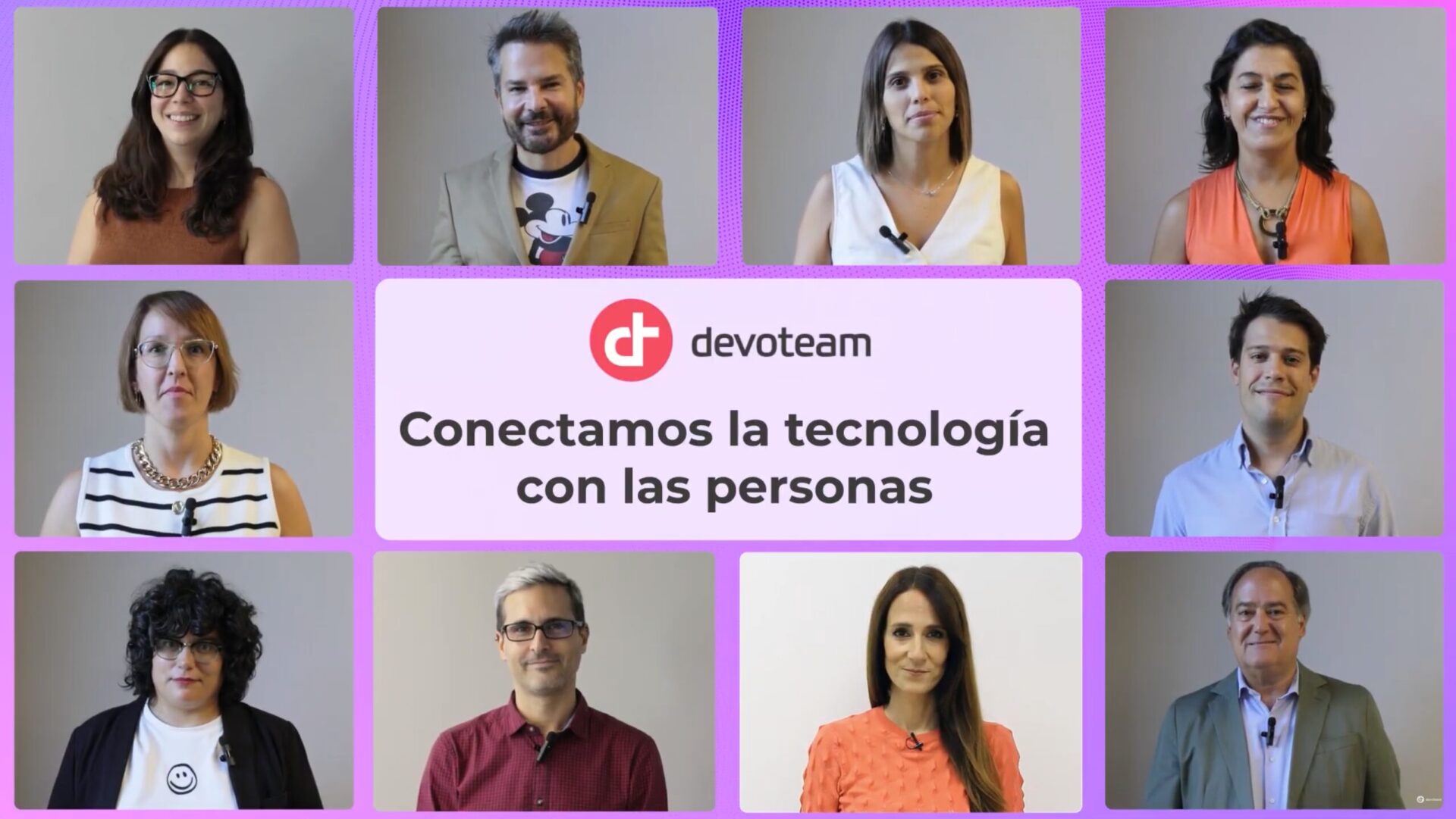 Así somos el equipo de Marketing de Devoteam Spain