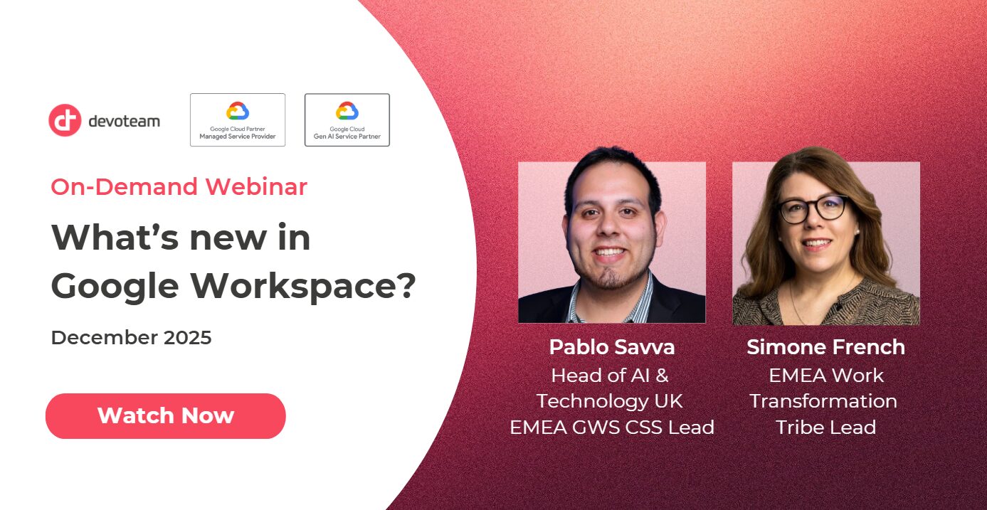 What’s new in Google Workspace? Q4 2025